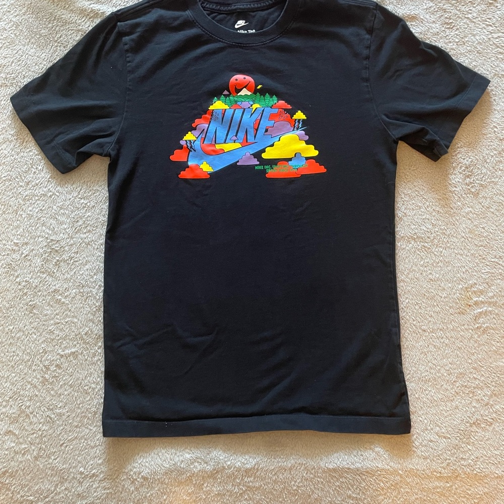 Nike Black Crew Neck Tee